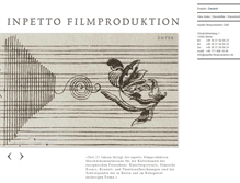 Tablet Screenshot of inpetto-filmproduktion.de